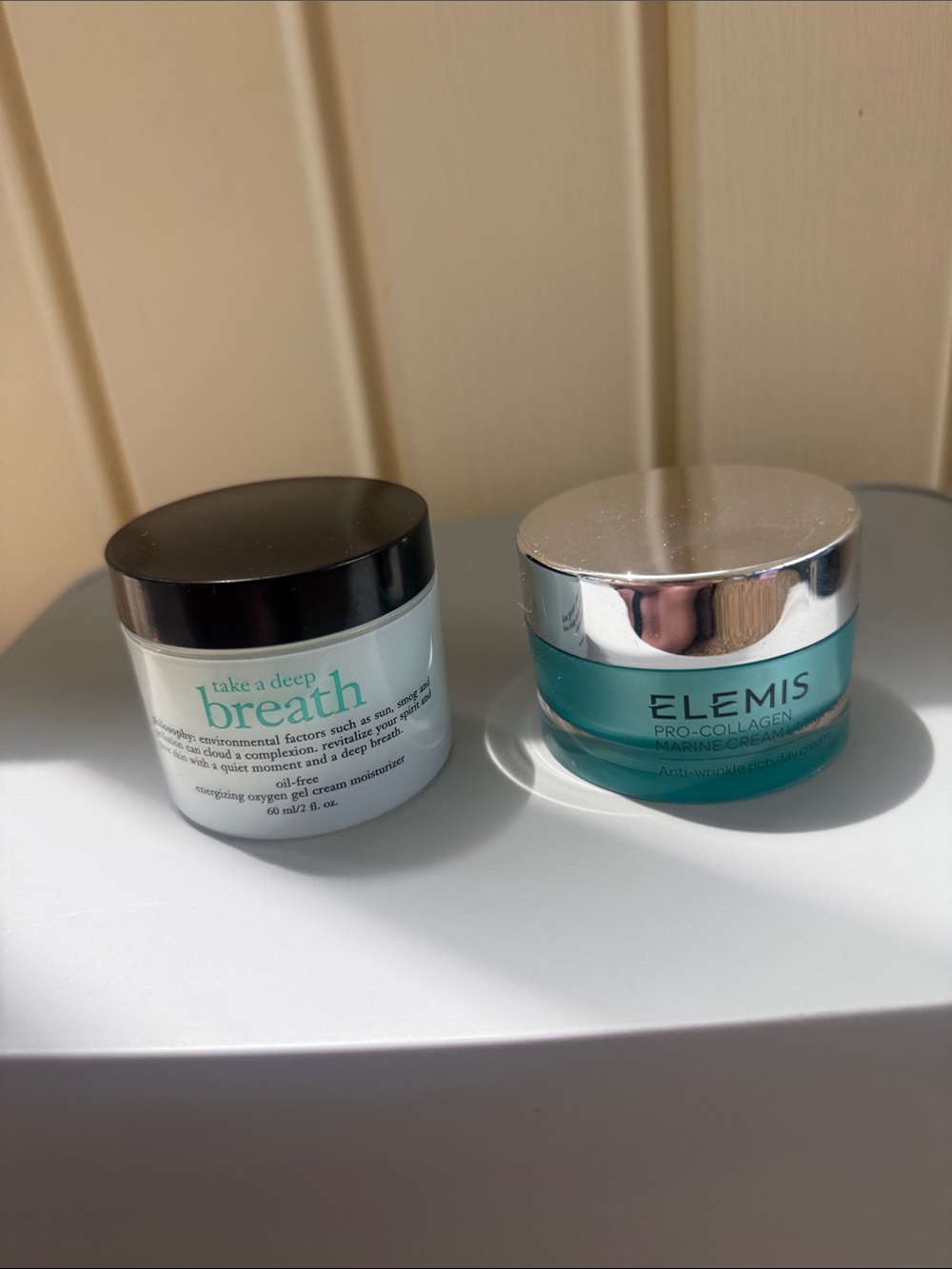 ELEMIS Pro-Collagen Marine Cream - Teal & Silver Jar